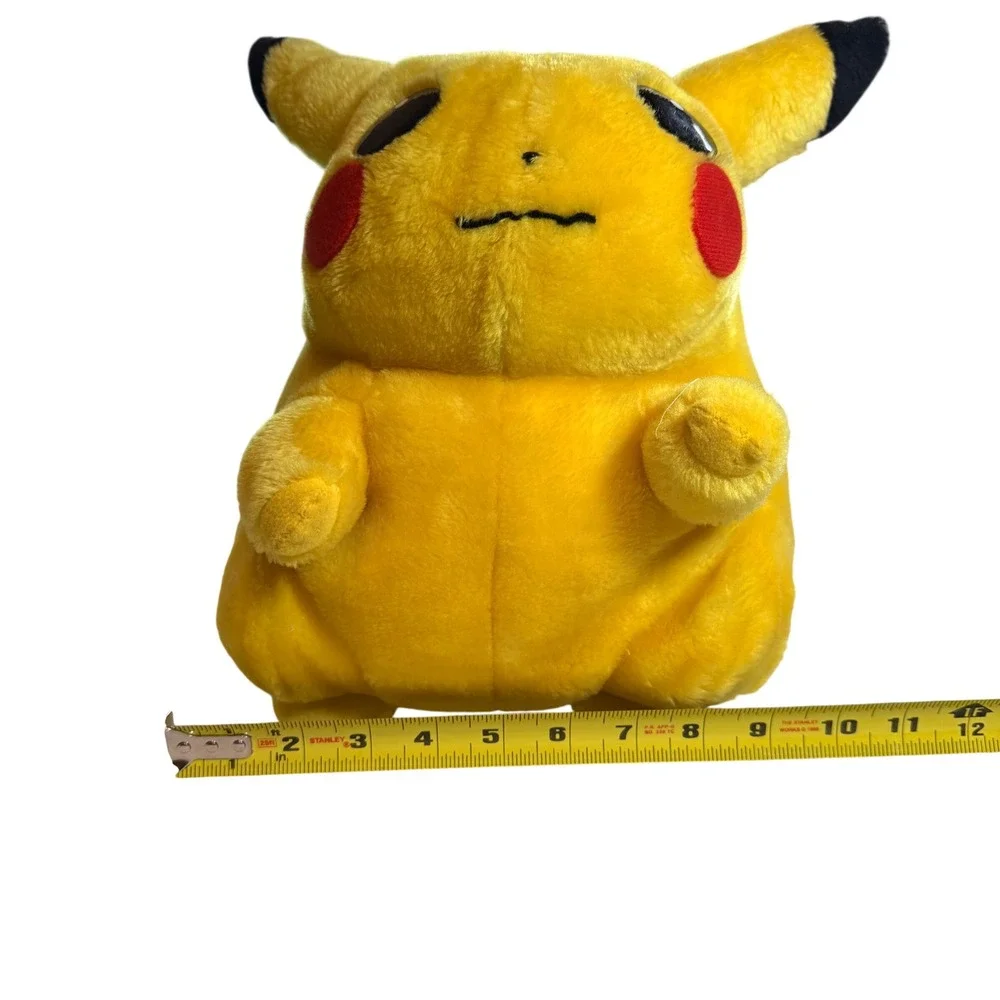 Vintage 1999 Pokemon Pikachu Plush 11